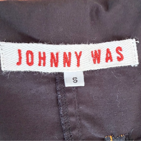 Johnny Was Embroidered Cotton Coat Size S - Picture 7 of 10